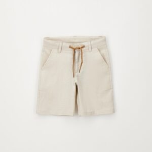 Pantalone tessuto navetta corto