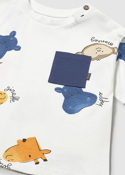 Maglietta m/c stampata