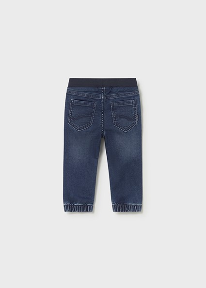 Pantalone soft denim jogger