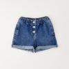 Pantalone denim corto