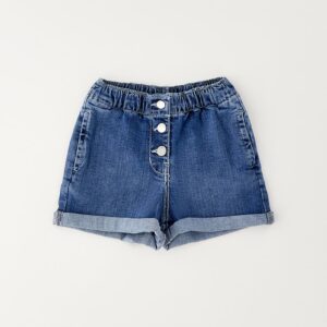 Pantalone denim corto