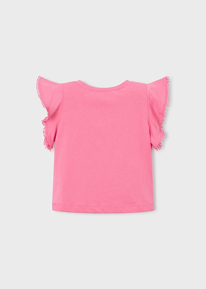 Maglietta m/c ricami