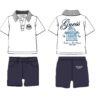 Set ss piquet polo+shorts