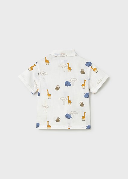 Camicia m/c  stampata