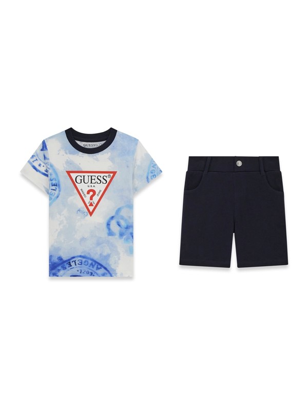 Set ss t-shirt+active shorts