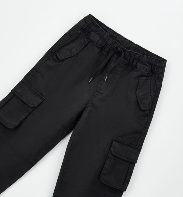 Pantalone tessuto navetta lungo