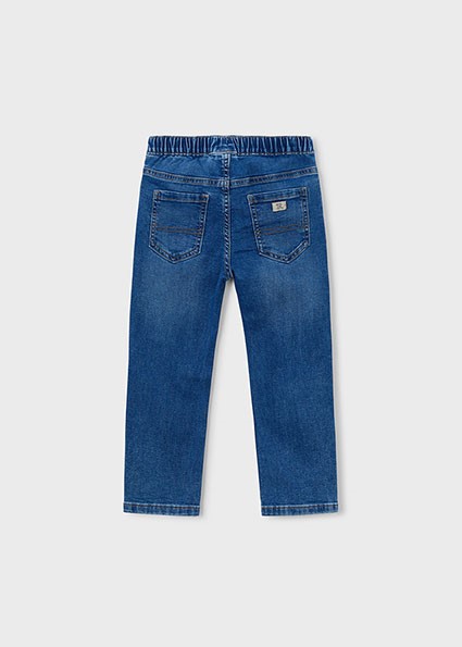 Pantalone soft denim jogger
