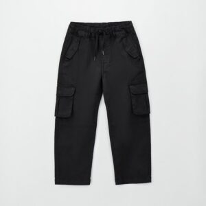 Pantalone tessuto navetta lungo