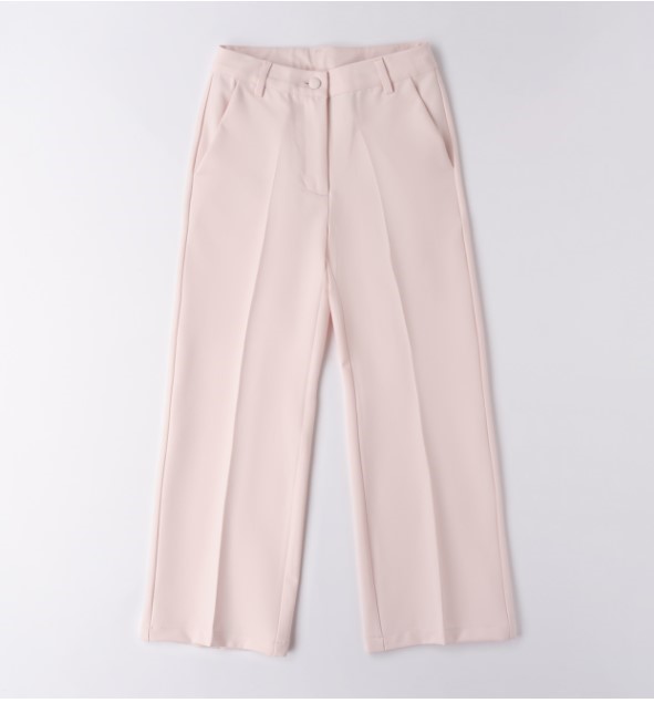 Pantalone tessuto navetta lungo