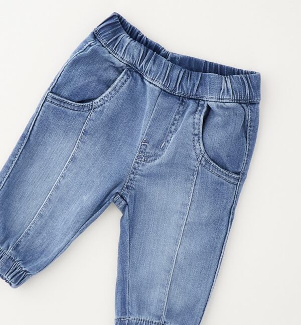 Pantalone denim lungo