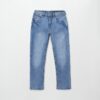 Pantalone denim lungo