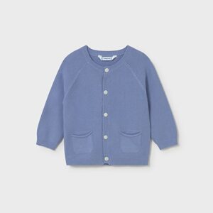 Cardigan tricot girocollo