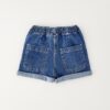 Pantalone denim corto