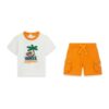 Set ss t-shirt+terry  shorts