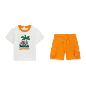 Set ss t-shirt+terry  shorts