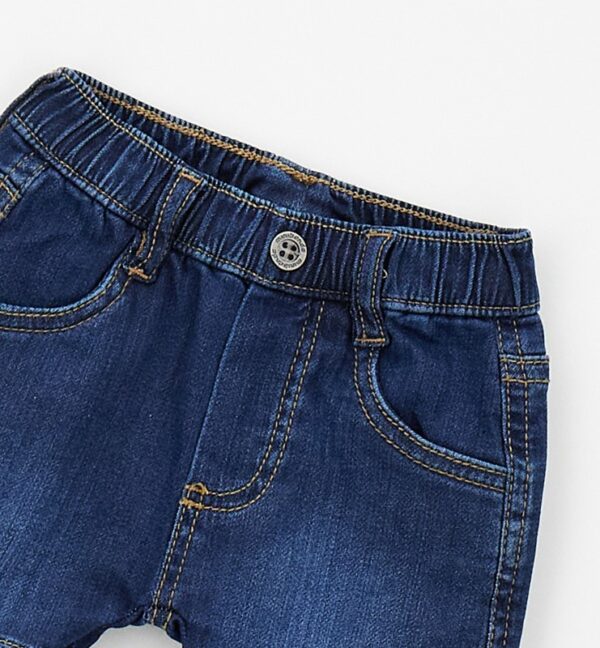 Pantalone denim corto