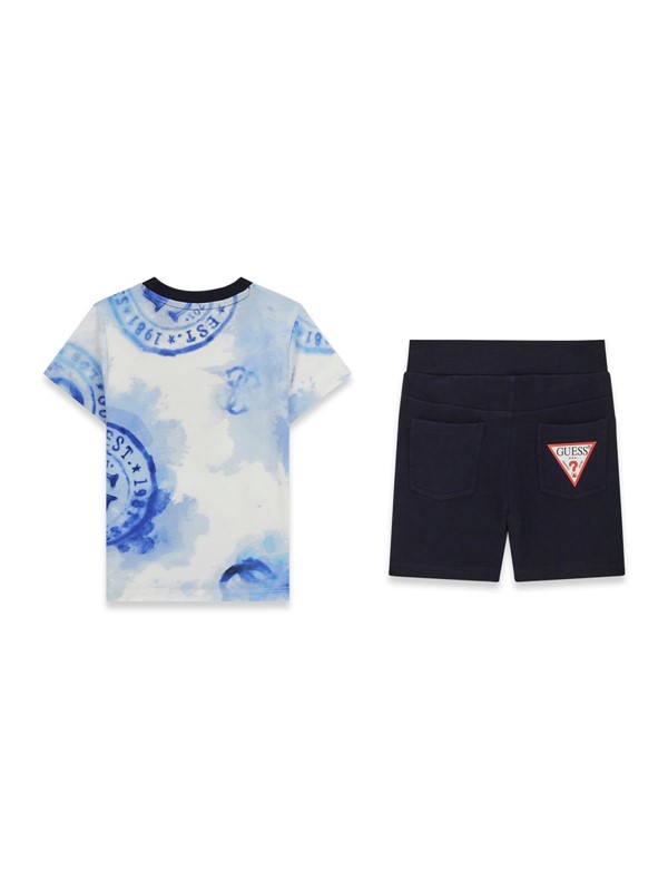 Set ss t-shirt+active shorts
