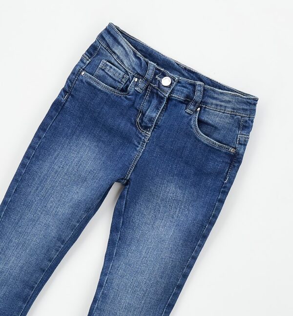 Pantalone denim lungo