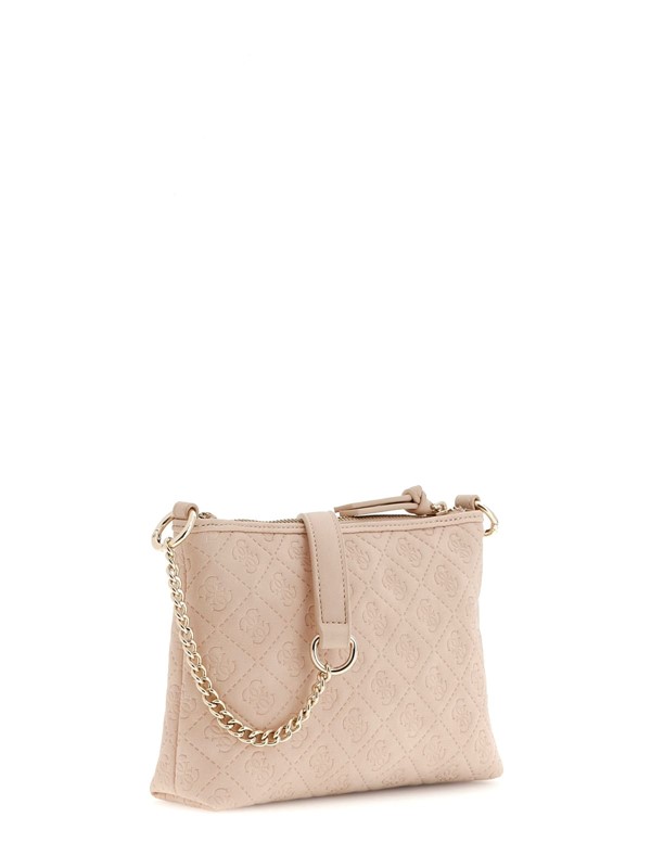 Debossed mini crossbody