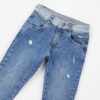 Pantalone denim lungo