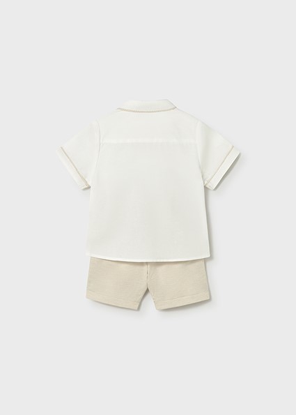 Compl.bermuda lino suiting