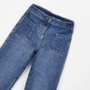 Pantalone denim lungo