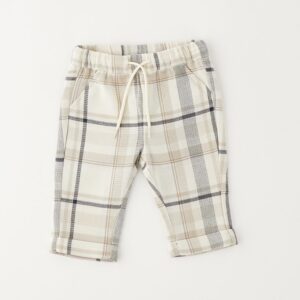 Pantalone tessuto navetta lungo