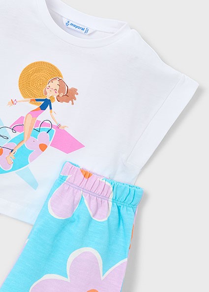 Compl. shor felpa flame