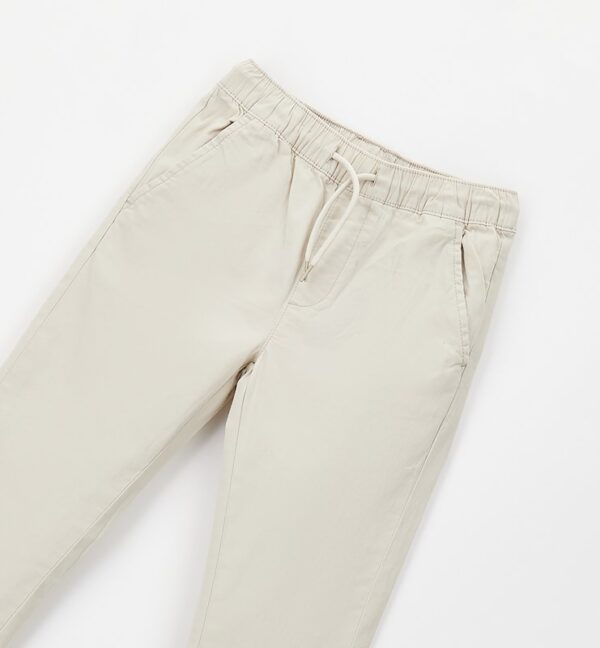 Pantalone tessuto navetta lungo