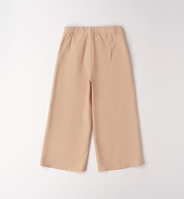 Pantalone tessuto navetta lungo