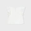 Blusa chiffon merletto