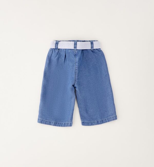 Pantalone tessuto navetta lungo