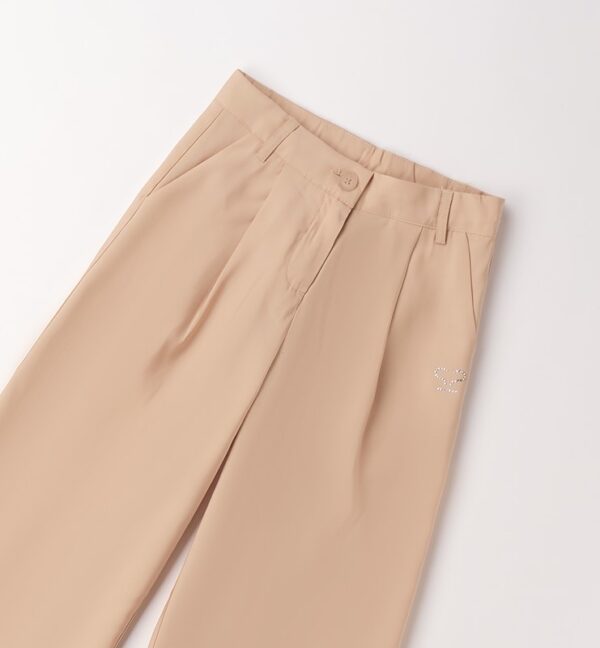 Pantalone tessuto navetta lungo
