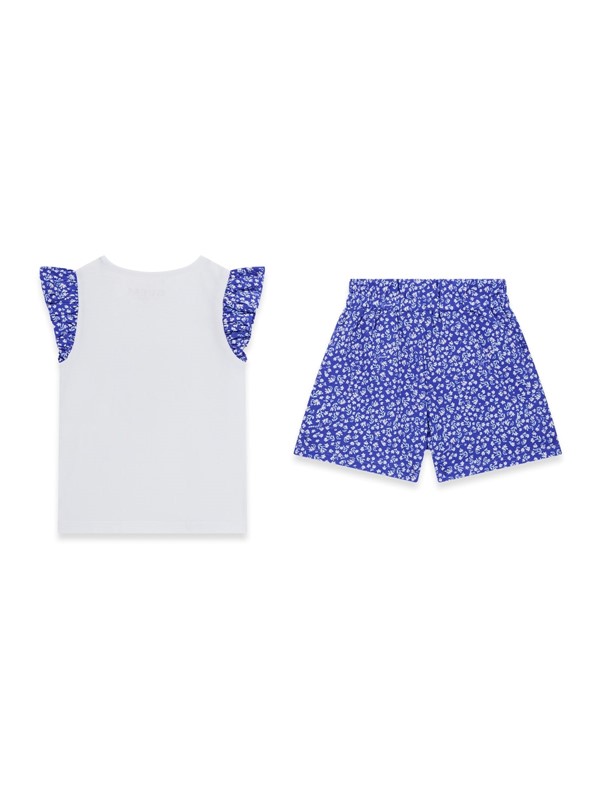 Set ss t-shirt+poplin shorts