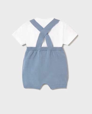 Compl. salopette tricot e mag