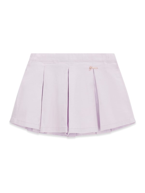 Stretch twill skirt
