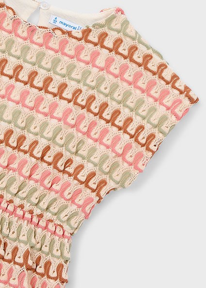 Vestito a maglia fantasia