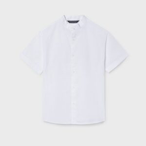 Camicia m/c collo mao