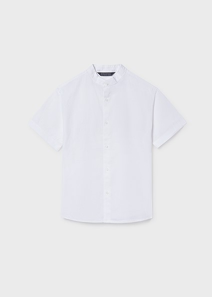 Camicia m/c collo mao