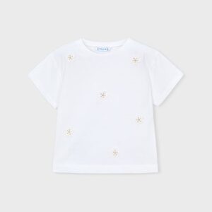 Maglietta m/c aplique