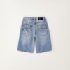 Pantalone denim corto
