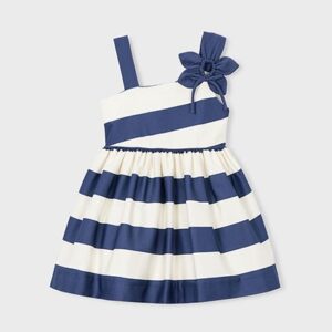 Vestito asimmetrico fiore