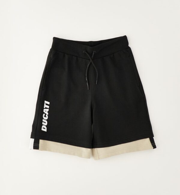 Pantalone maglia tagliata corto