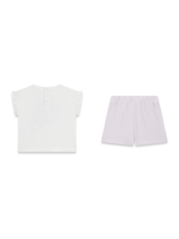 Set ss t-shirt+active shorts