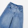 Pantalone denim corto