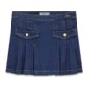 Comfort denim skirt