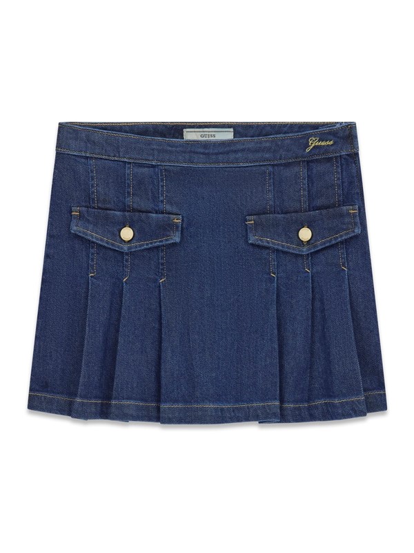 Comfort denim skirt