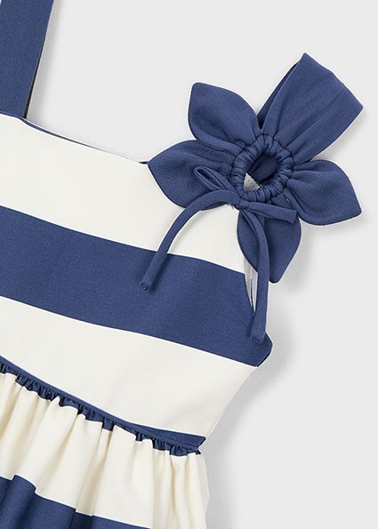 Vestito asimmetrico fiore