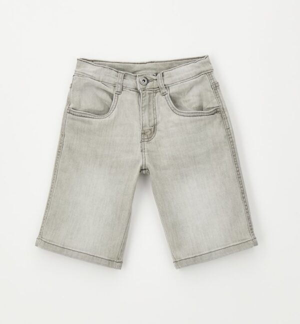 Pantalone denim corto