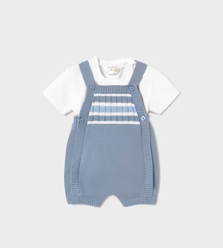 Compl. salopette tricot e mag